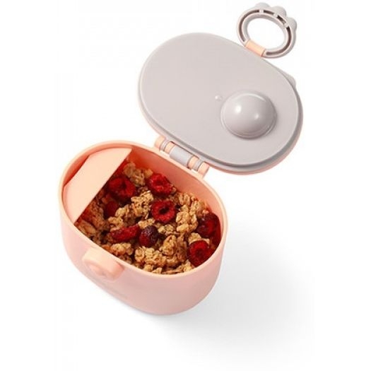 Портативный контейнер для сухой смеси BabyOno, с герметичной крышкой и ложечкой, 240 мл - Pampik - 2