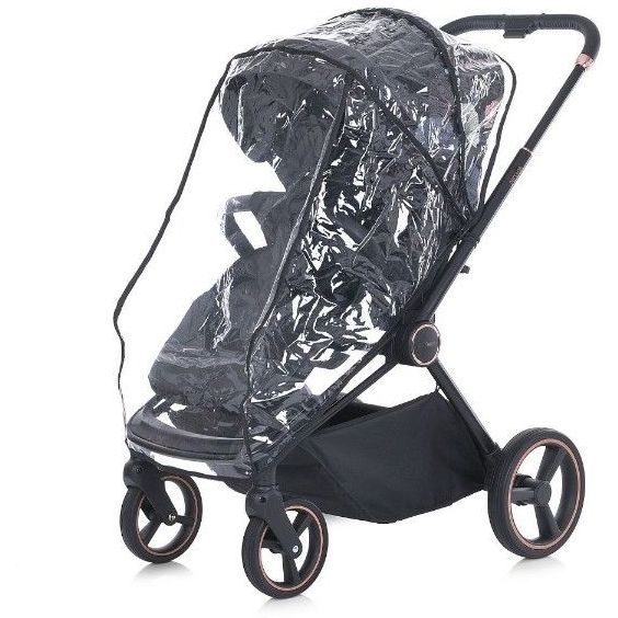 Коляска универсальная El Camino 2в1 Persona ME 1091-B black art (35425) - Pampik - 9