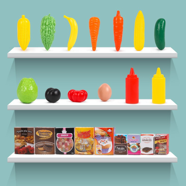 Тележка для покупок в супермаркете Beiens, голубой (В8103-05blue) - Pampik - 5