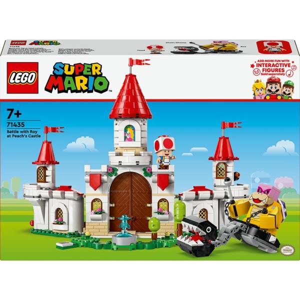 Конструктор LEGO Super Mario Битва з Роєм біля замку Піч 738, деталей (71435) - Pampik