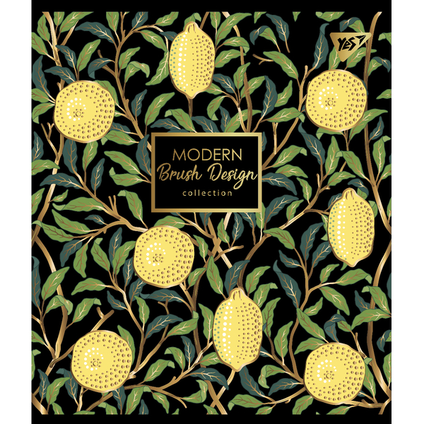 Набір зошитів Yes Modern Pantone Gold А5, в клітинку, 24 аркуші, 10 шт. (66843) - Pampik - 3