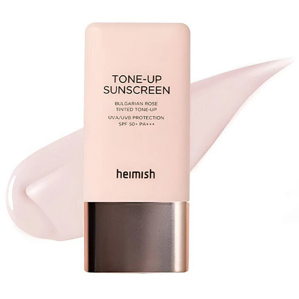 Тонуючий сонцезахисний крем для обличчя Heimish Bulgarian Rose Tone-up Sunscreen SPF 50+ PA+++ - 30 мл - Pampik - 8