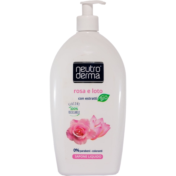 Жидкое мыло Neutroderma Лотос и Роза, 1 л - Pampik