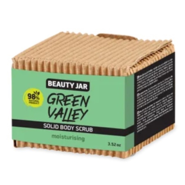 Твердый скраб и моющее средство для тела Beauty Jar Зеленая долина 100 г - Pampik