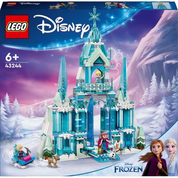 Конструктор LEGO Disney Princess Ледовый дворец Эльзы, 630 деталей (43244) - Pampik
