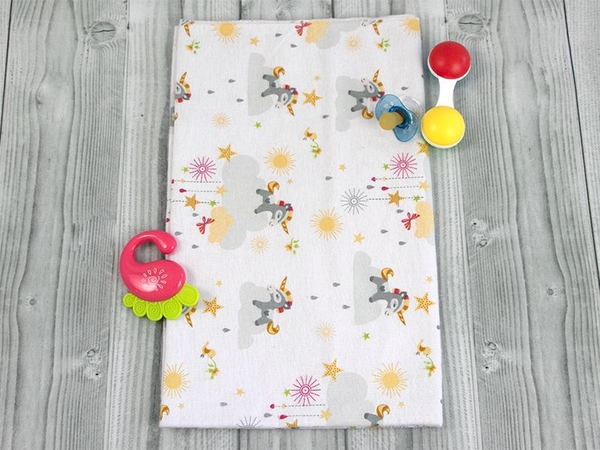 Пелюшка Руно Єдиноріг фланель 90х80 см (203.05_єдиноріг) - Pampik - 3