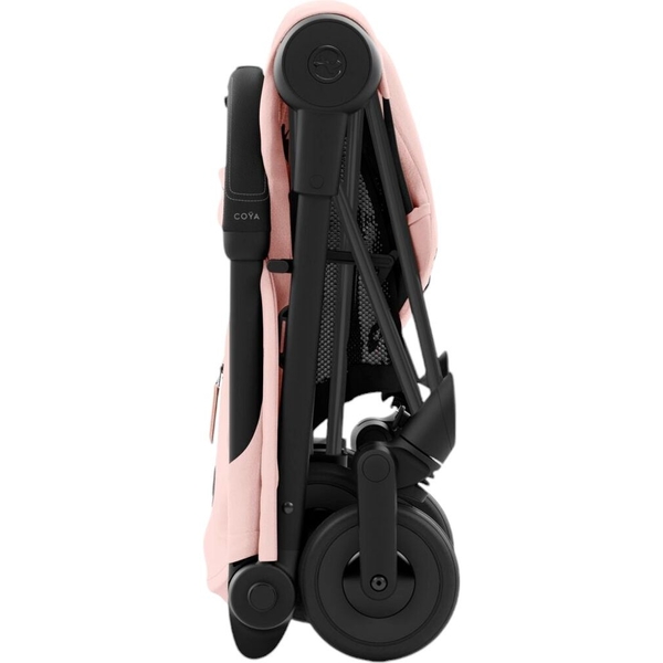 Прогулянкова коляска Cybex Coya Matt Black Peach Pink (522004345) - Pampik - 7