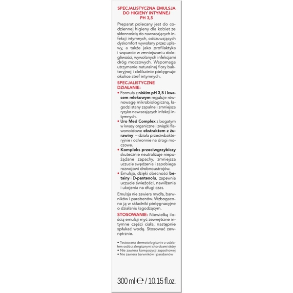 Эмульсия для интимной гигиены AA Intimate Advanced Med+ PH 3,5 300 мл - Pampik - 2