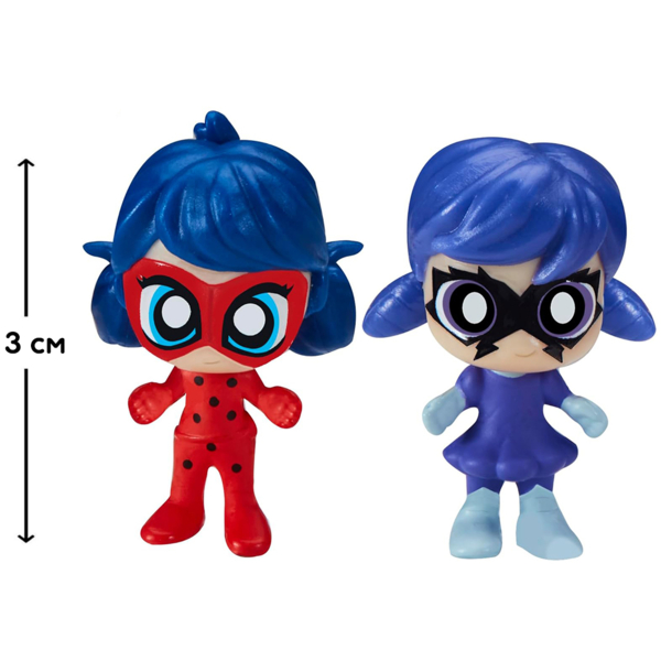 Игровой набор Miraculous Леди Баг и Супер-Кот Chibi Парк развлечений, 2 фигурки и аксессуары (50553) - Pampik - 2