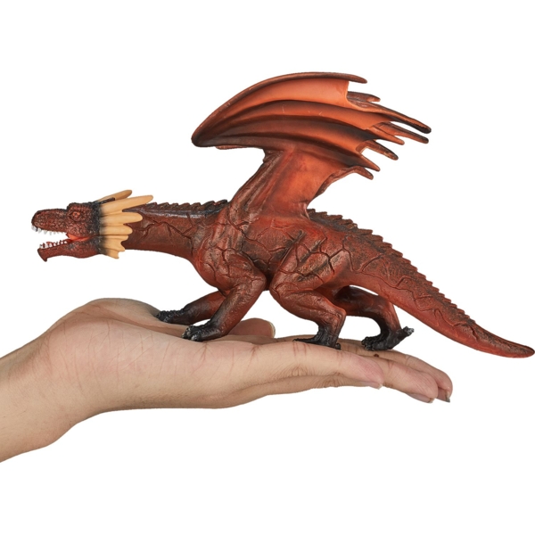 Игровая фигурка Mojo Огненный дракон с движущейся челюстью (387253) - Pampik - 6
