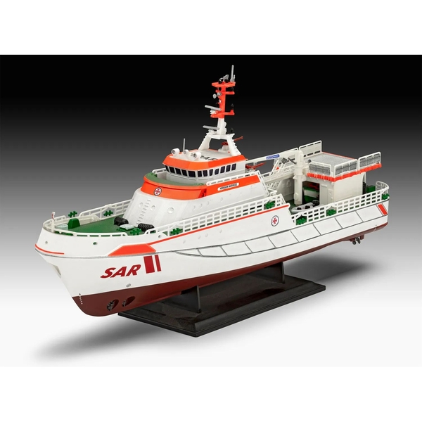 Сборная модель Revell Поисково-спасательное судно Hermann Marwede уровень 4, масштаб 1:200, 78 деталей (RVL-05812) - Pampik - 6