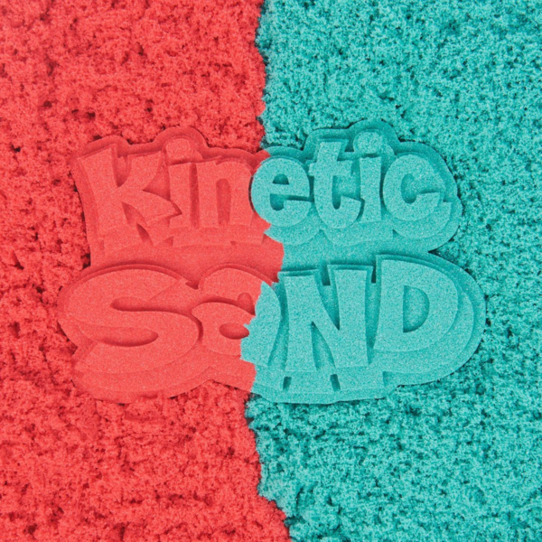 Набір піску для дитячої творчості Kinetic Sand Барвистий дует 2 кольори 680 г (71652) - Pampik - 6