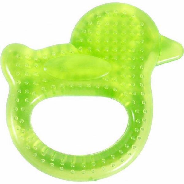 Прорезыватель для зубов с водой Lindo, зеленый (LI 188-1) - Pampik