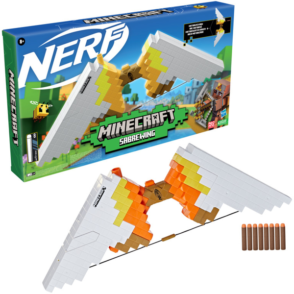 Лук игрушечный Hasbro Nerf Minecraft Sabrewing (F4733) - Pampik - 2
