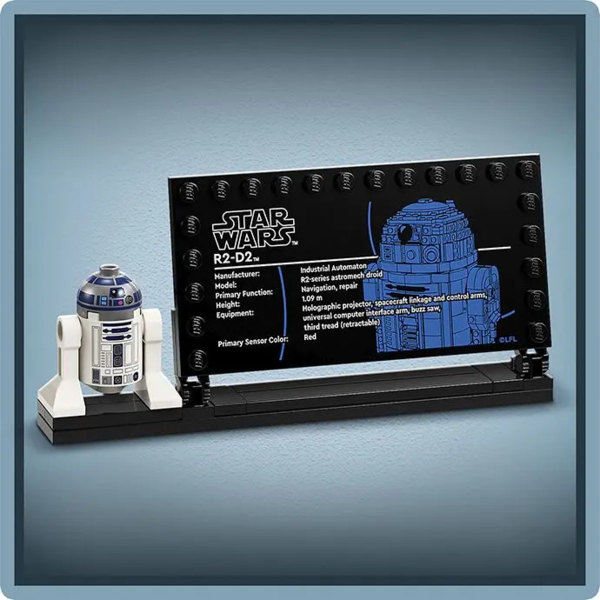 Конструктор LEGO Star Wars R2-D2, 1050 деталей (75379) - Pampik - 7