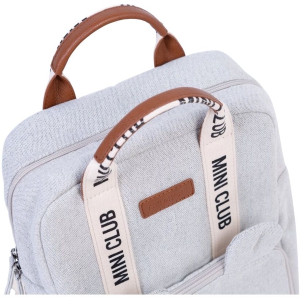 Рюкзак дитячий Childhome Mini Club canvas off white (CWKIDSCOW) - Pampik - 4