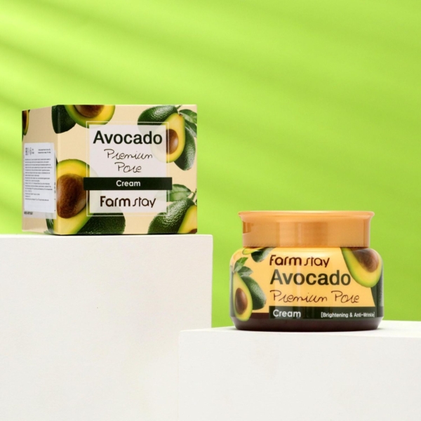 Крем для обличчя FarmStay Avocado Premium Pore Cream 100 мл - Pampik - 5