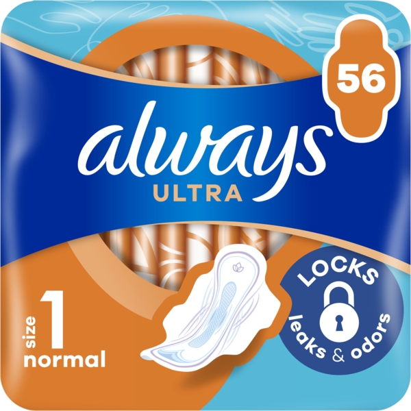 Гигиенические прокладки Always Ultra Normal, 56 шт. - Pampik