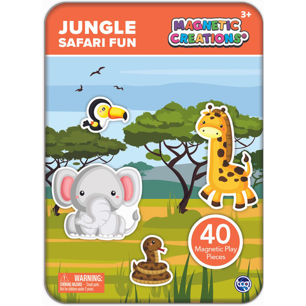 Ігровий розвиваючий набір TCG Magnetic Сафарі парк (23028) - Pampik