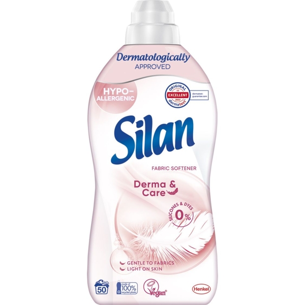 Кондиционер для белья Silan Sensitive Derma & Care, 1.1 л - Pampik