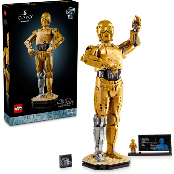 Конструктор LEGO Star Wars C-3PO, 1138 деталей (75398) - Pampik - 4