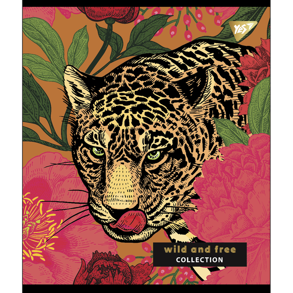 Набор тетрадей Yes Wild and free Pantone Gold А5, в клетку, 18 листов, 10 шт. (766818) - Pampik - 2