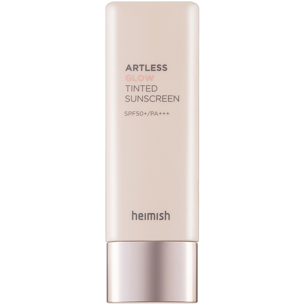 Сонцезахисний крем Heimish Artless Glow Tinted Sunscreen Shine Beige SPF 50+ PA+++ із тінтом 40 мл - Pampik