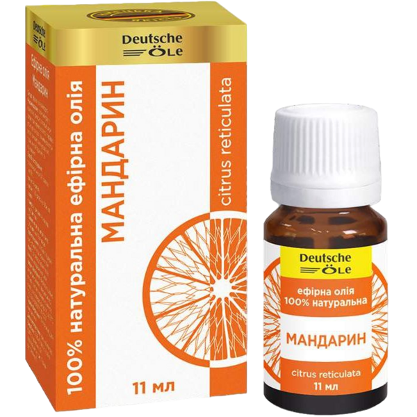Ефірна олія Deutsche Ole Мандарин 11 мл - Pampik