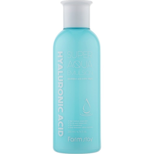 Эмульсия для лица FarmStay Hyaluronic Acid Super Aqua Emulsion 200 мл - Pampik - 2