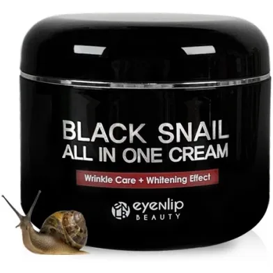 Крем для лица Eyenlip Многофункциональный крем с муцином черной улитки - Pampik - 3