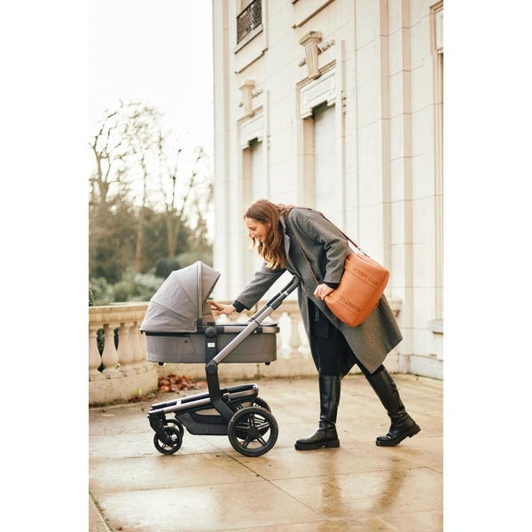 Сумка Childhome Mommy club Signature vegan leather brown (CWMCSLBR) - Pampik - 10