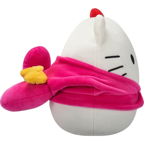 М'яка іграшка Squishmallows Hello Kitty Хелоу Кітті в образі Моя Мелоді, 20 см (SQSN00390) - Pampik - 7