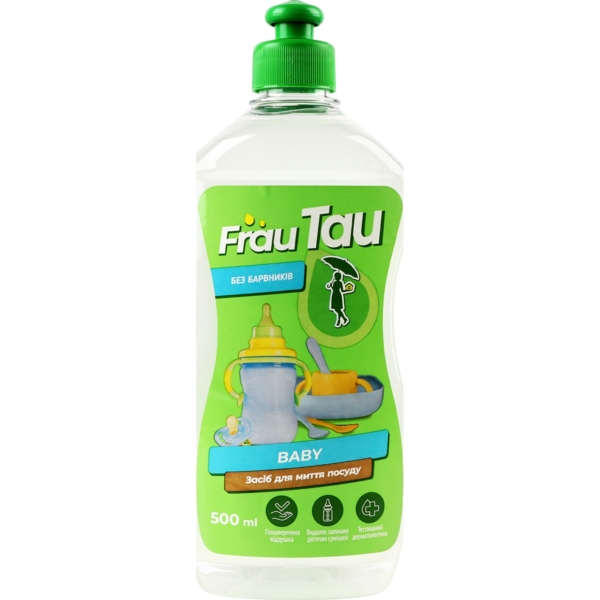 Засіб для миття посуду Frau Tau Baby, 500 мл - Pampik