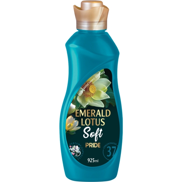 Кондиционер-ополаскиватель Pride Soft Emerald Lotus, 925 мл - Pampik