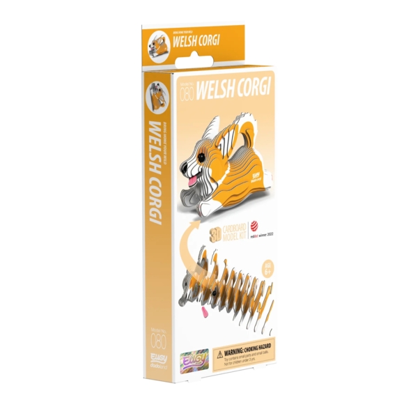 Збірна 3Д модель Eugy Зоопарк Вельш коргі (XEG-080) - Pampik - 5
