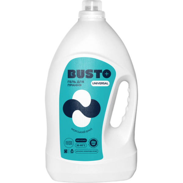 Гель для стирки Busto Universal Морской бриз, 4 л - Pampik