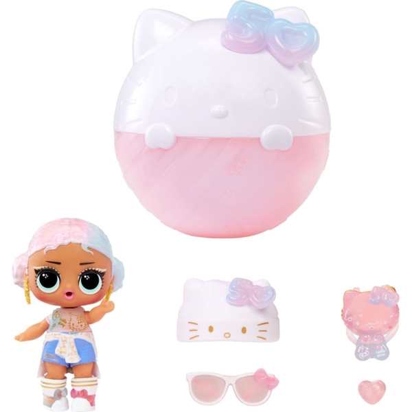 Игровой набор с куклой L.O.L. Surprise! Loves Hello Kitty Hello Kitty-Сюрприз, в ассортименте (594604) - Pampik - 5