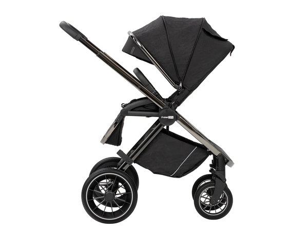 Коляска для дитини універсальна 3 в 1 FreeOn Joy Plus Black (49683) - Pampik - 3