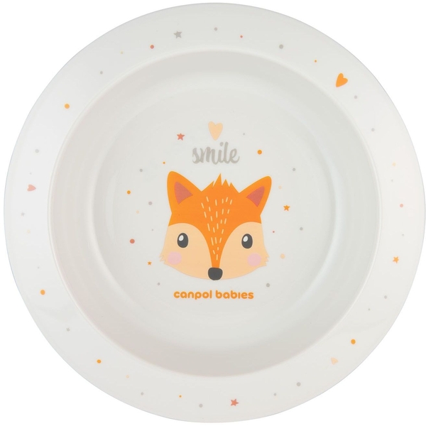 Мисочка Canpol babies Cute Animals, помаранчева (4/412_ora) - Pampik