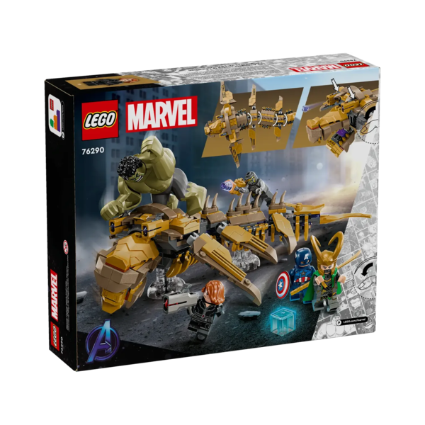 Конструктор LEGO Super Heroes Marvel Месники проти Левіафана, 347 деталей (76290) - Pampik - 8