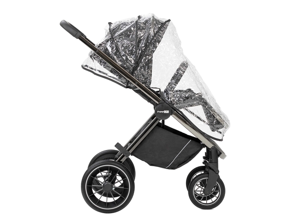 Коляска для дитини універсальна 3 в 1 FreeOn Joy Plus Black (49683) - Pampik - 5