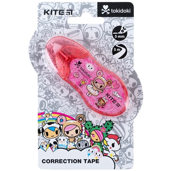 Лента корректирующая Kite tokidoki 5 мм х 5 м (TK24-006) - Pampik