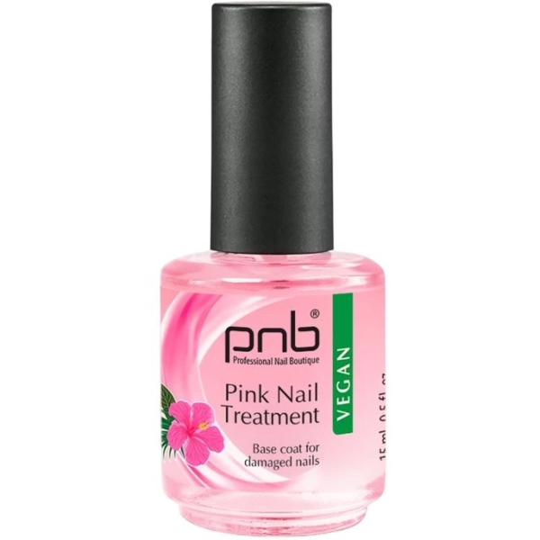 Засіб для зміцнення нігтів PNB Pink Nail Treatment 15 мл - Pampik