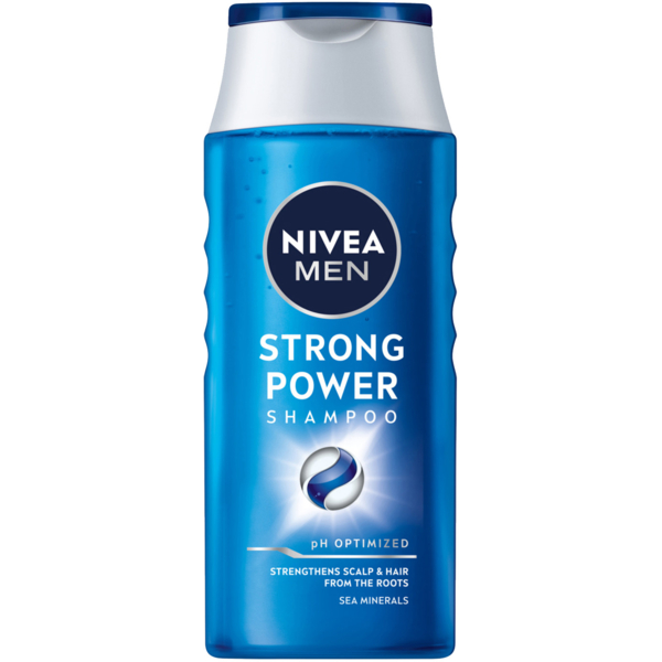 Шампунь для чоловіків Nivea Men Strong Power, 250 мл - Pampik
