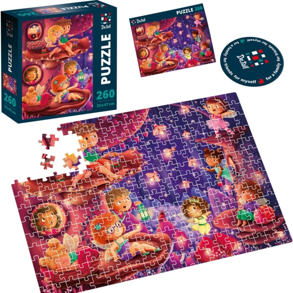 Пазлы De.tail Лесной городок, 260 элементов (DT200-06) - Pampik - 2