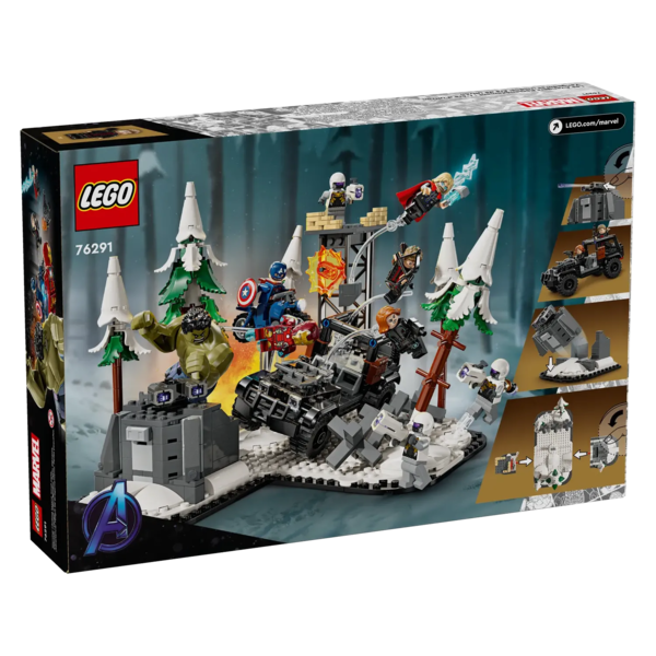 Конструктор LEGO Super Heroes Marvel Месники Ера Альтрона, 613 деталей (76291) - Pampik - 10