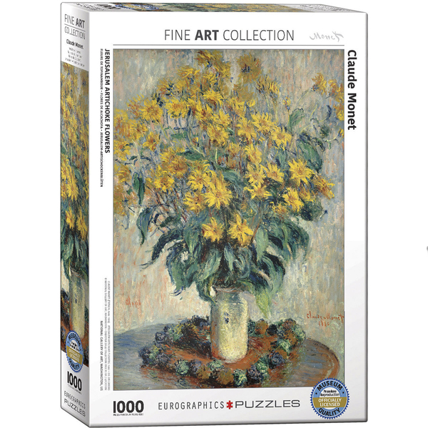 Пазл EuroGraphics Топинамбур. Клод Оскар Моне, 1000 элементов (6000-0319) - Pampik