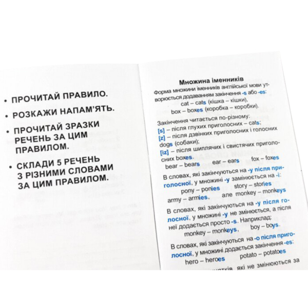 Навчальний посібник Зірка "Найшвидший спосіб вивчити Правила англійської мови" (298297) - Pampik - 2