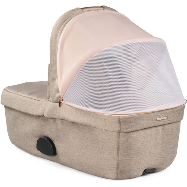 Коляска 3 в 1 Peg-Perego Veloce Mon Amour Belvedere Lounge з підставкою до люльки рожеве золото - Pampik - 12