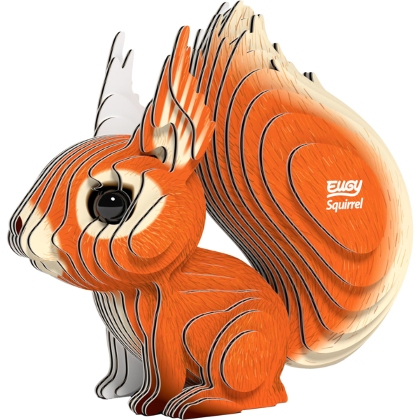 Сборная 3Д модель Eugy Зоопарк Белка (XEG-083) - Pampik